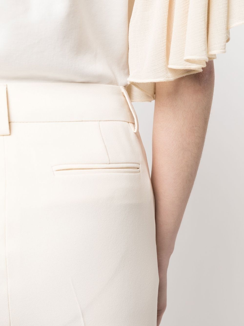 tailored tapered-leg trousers - 5