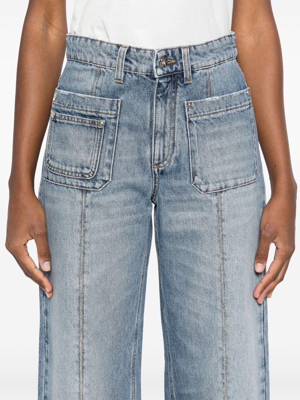 straight-leg jeans - 5