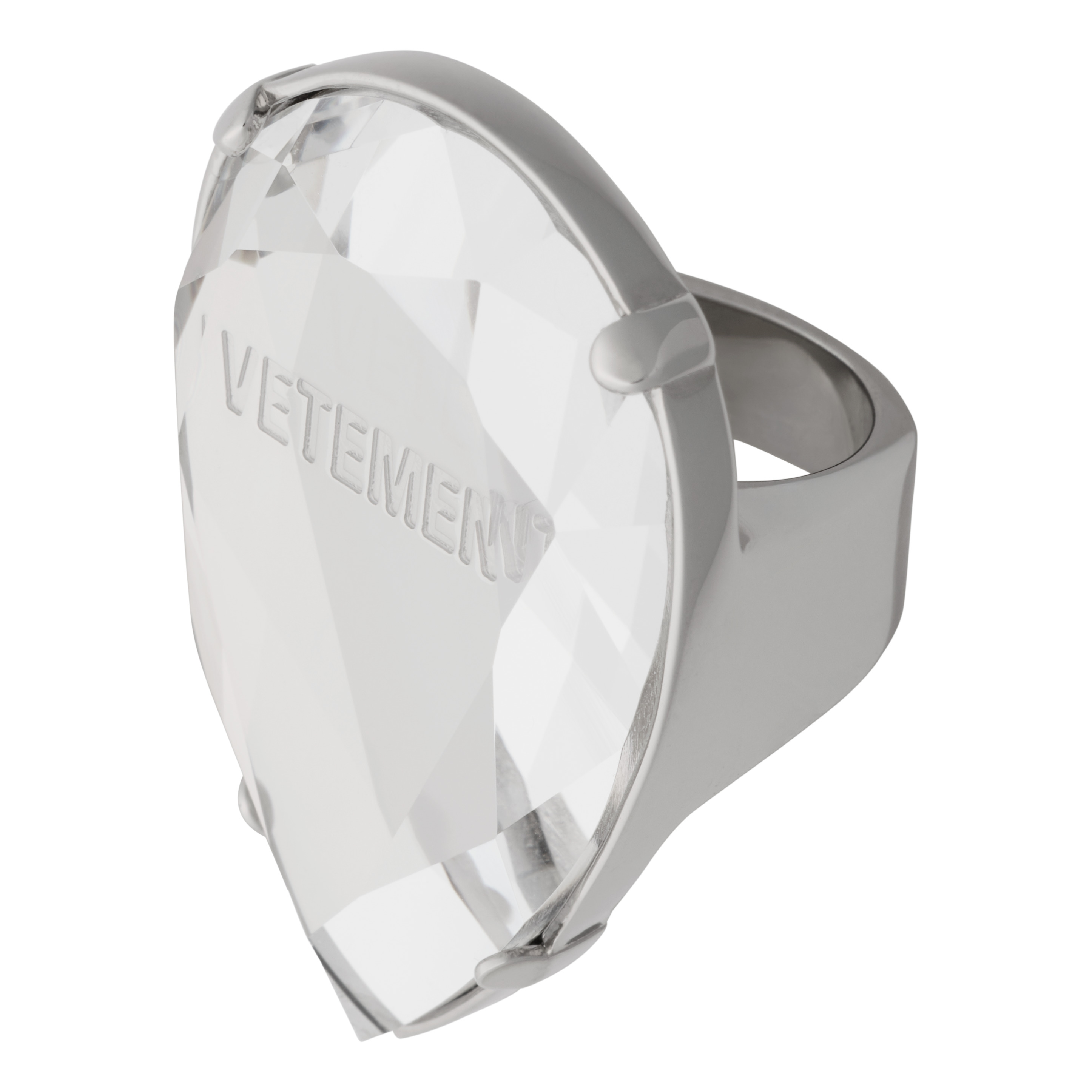 Pear Crystal Ring - 2