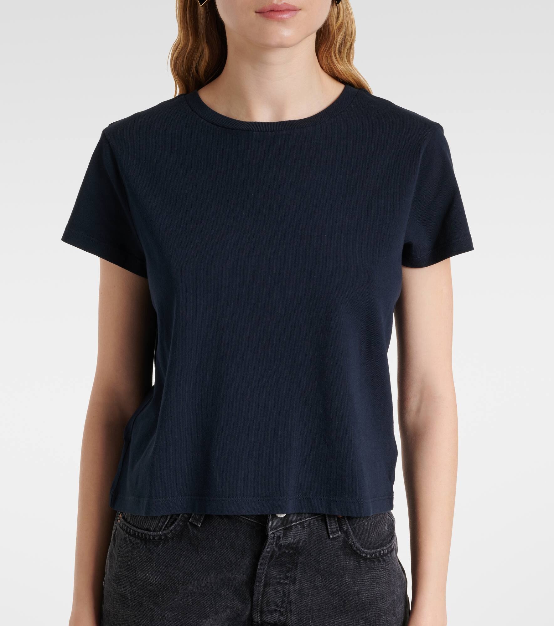 Adine Shrunken cotton jersey T-shirt - 6