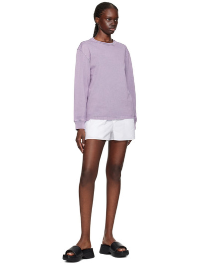 alexanderwang.t White Button-Fly Shorts outlook