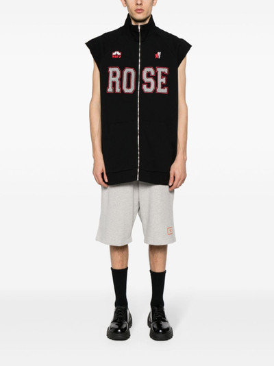 Martine Rose logo-embroidered cotton gilet outlook