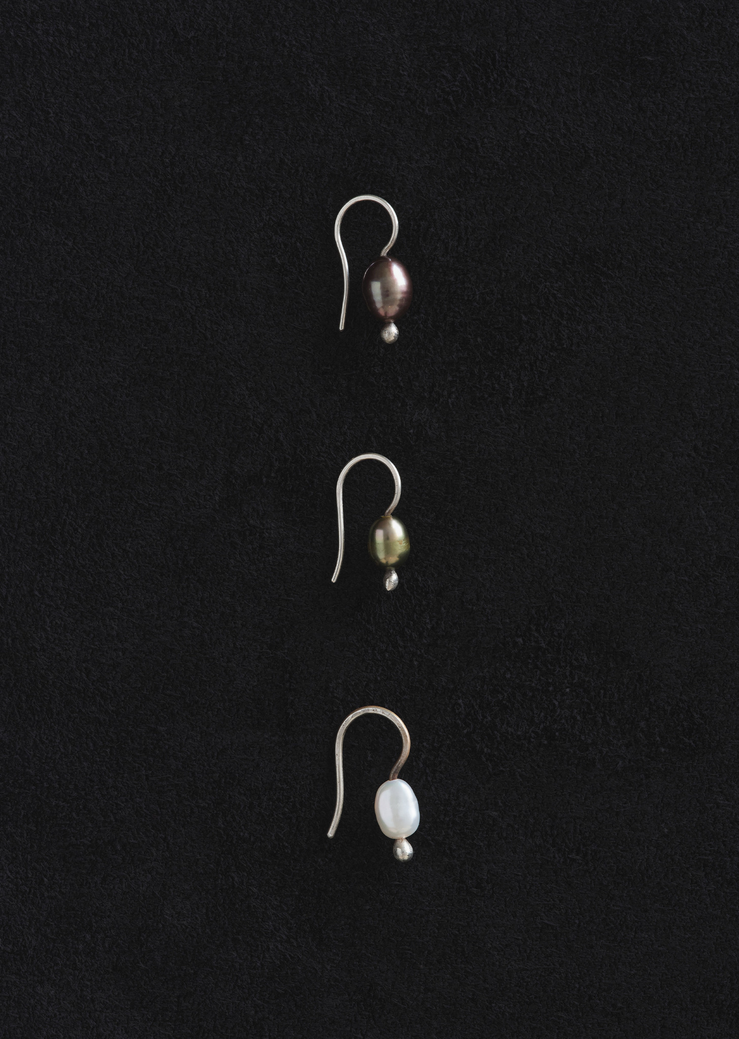 Mermaid Earrings — White - 4