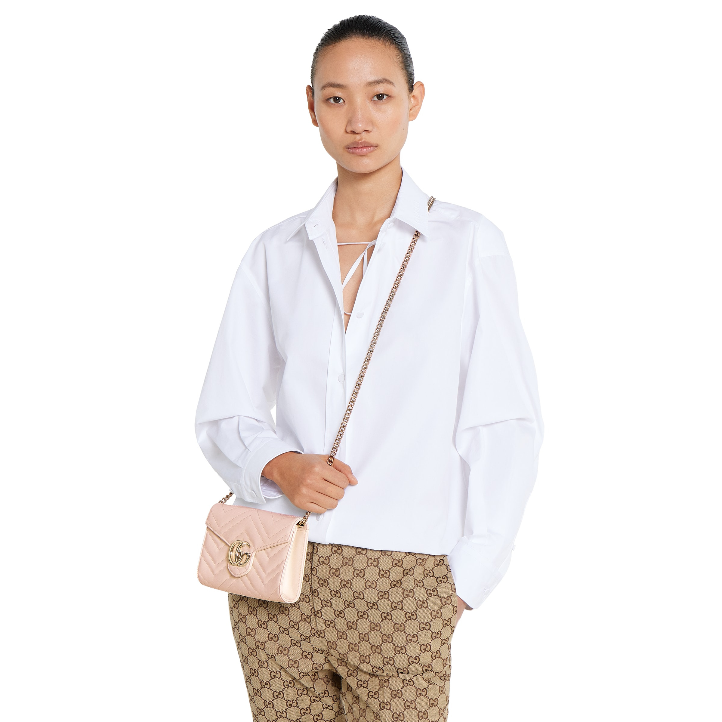 GG Marmont wallet on chain - 4