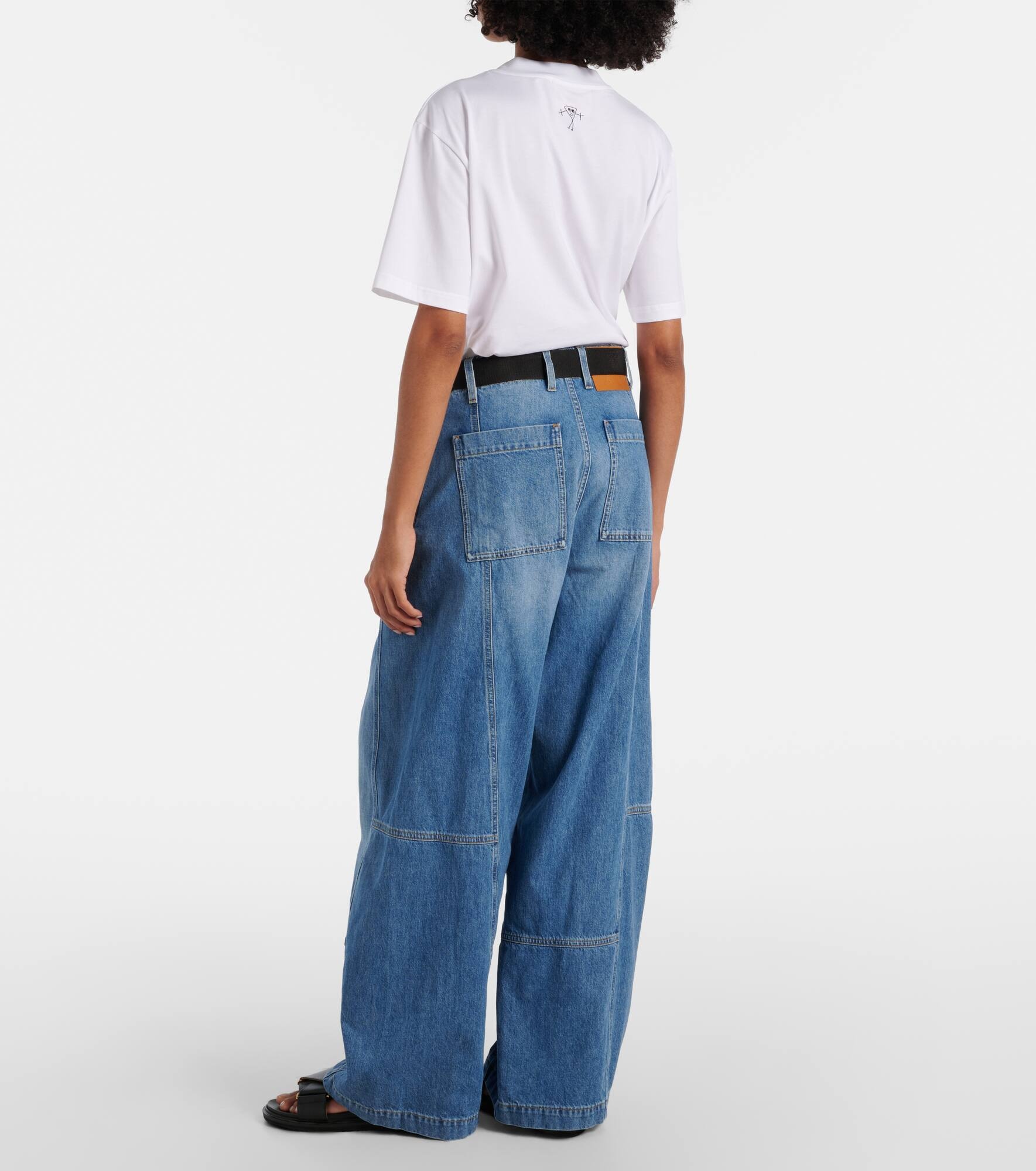High-rise wide-leg pants - 3