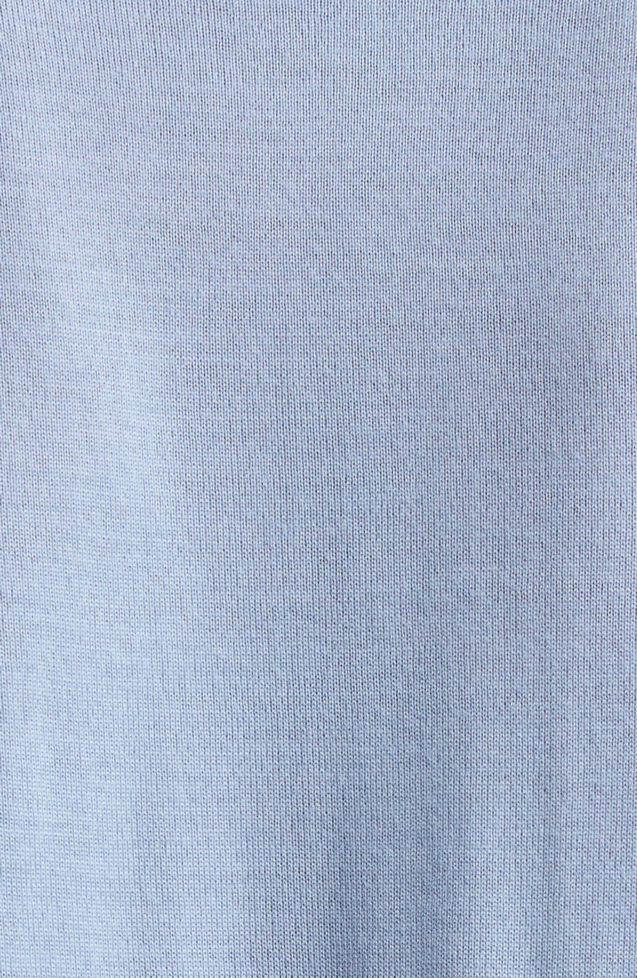 4-Bar Short Sleeve Wool & Cashmere Sweater - 6