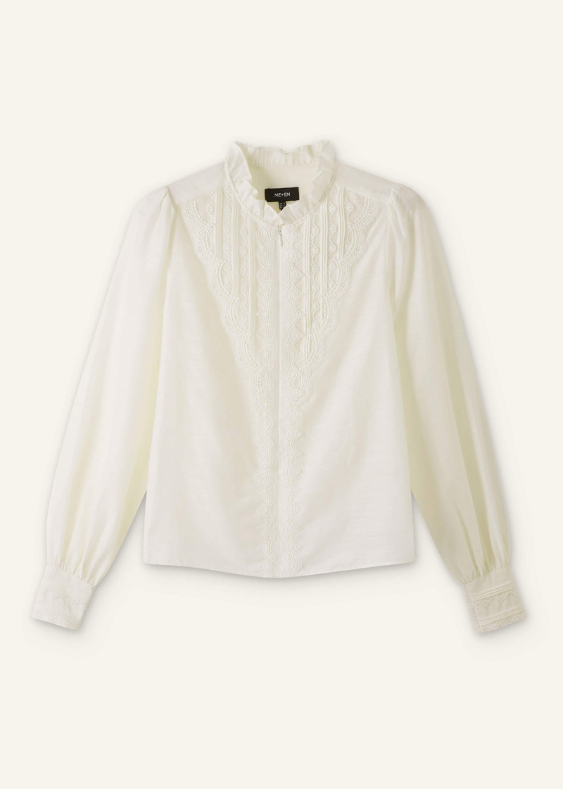 Lace Trim Top - 1