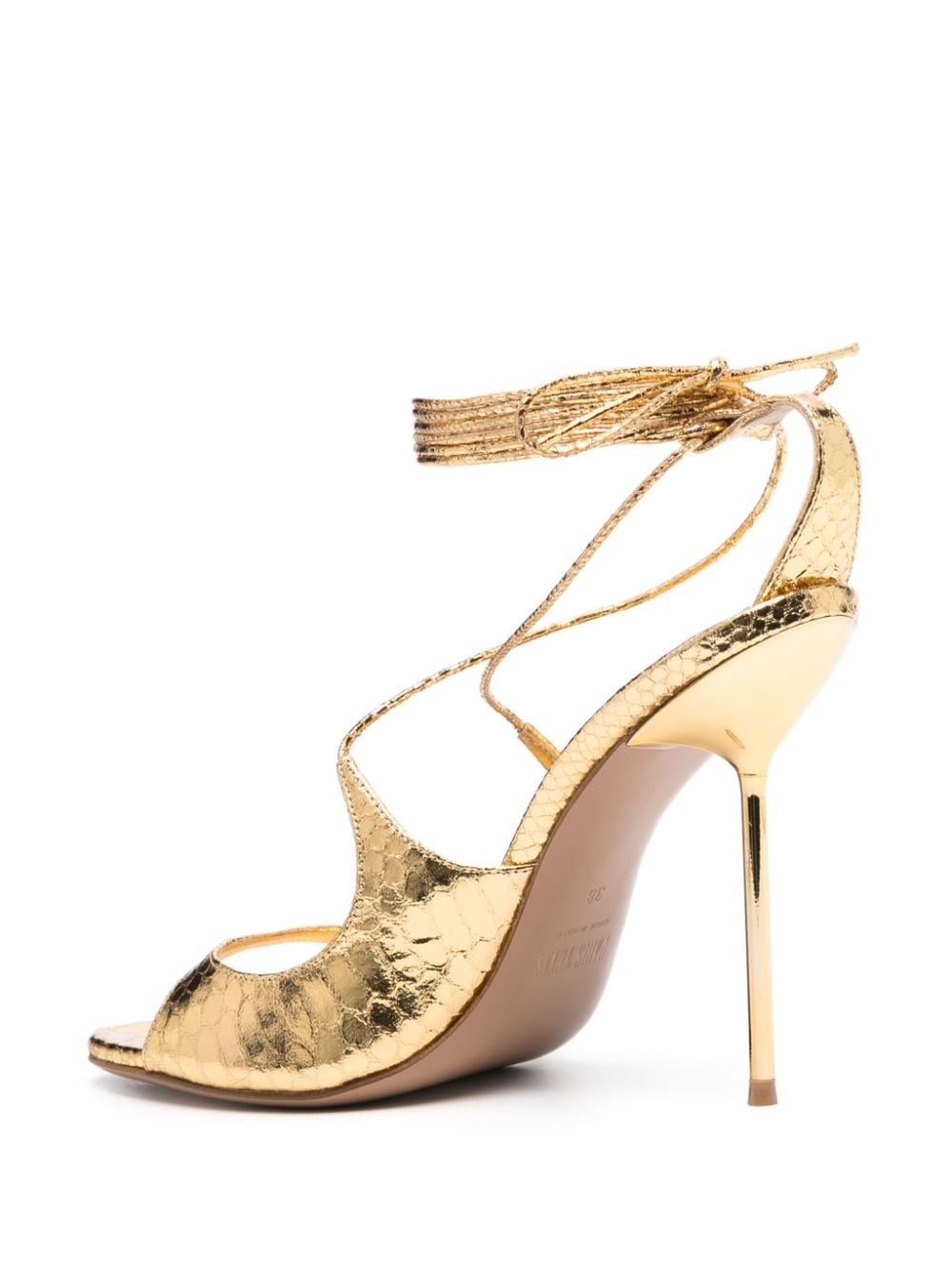 115mm leather sandals - 3