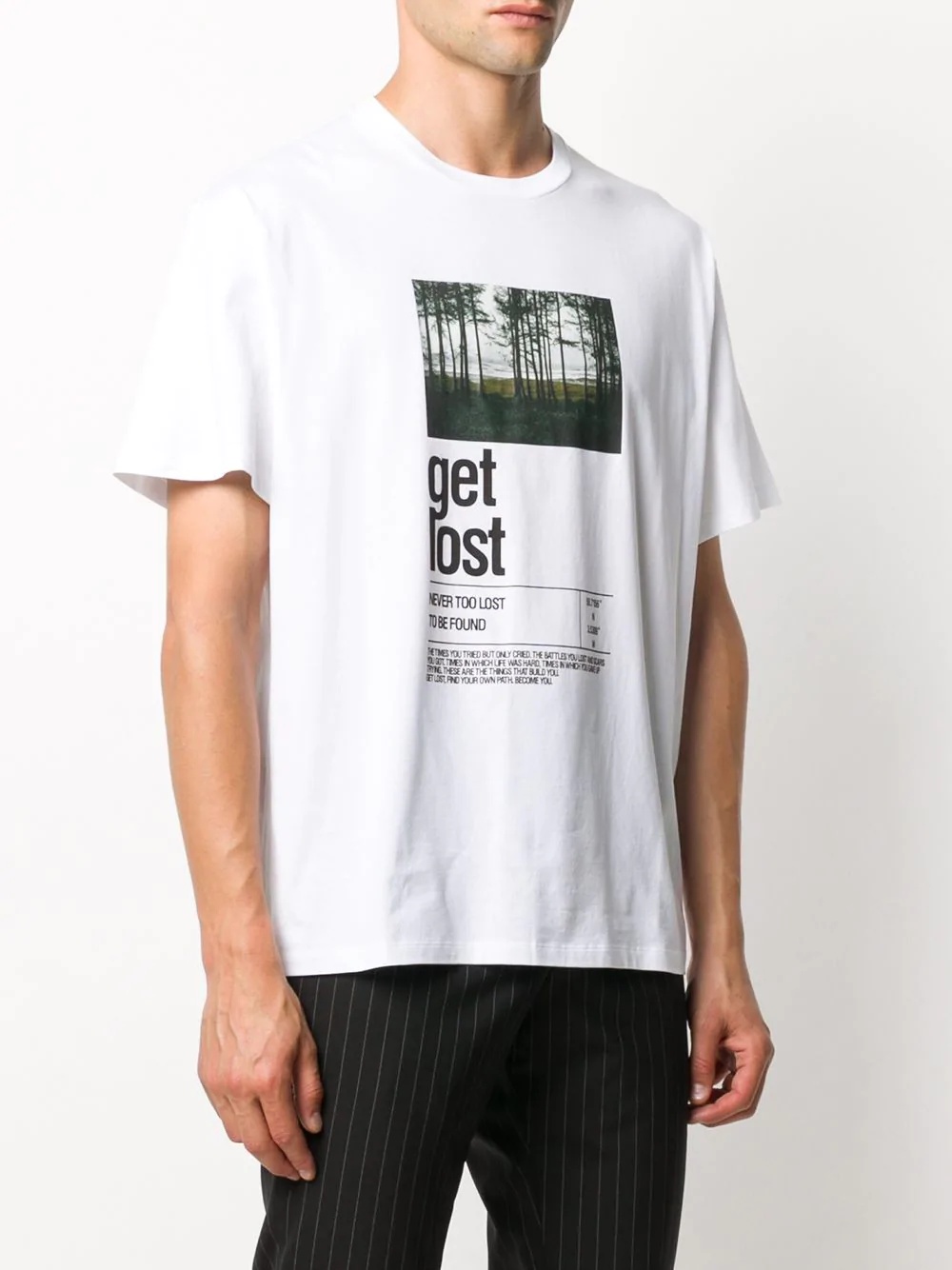 Get Lost print T-shirt - 3