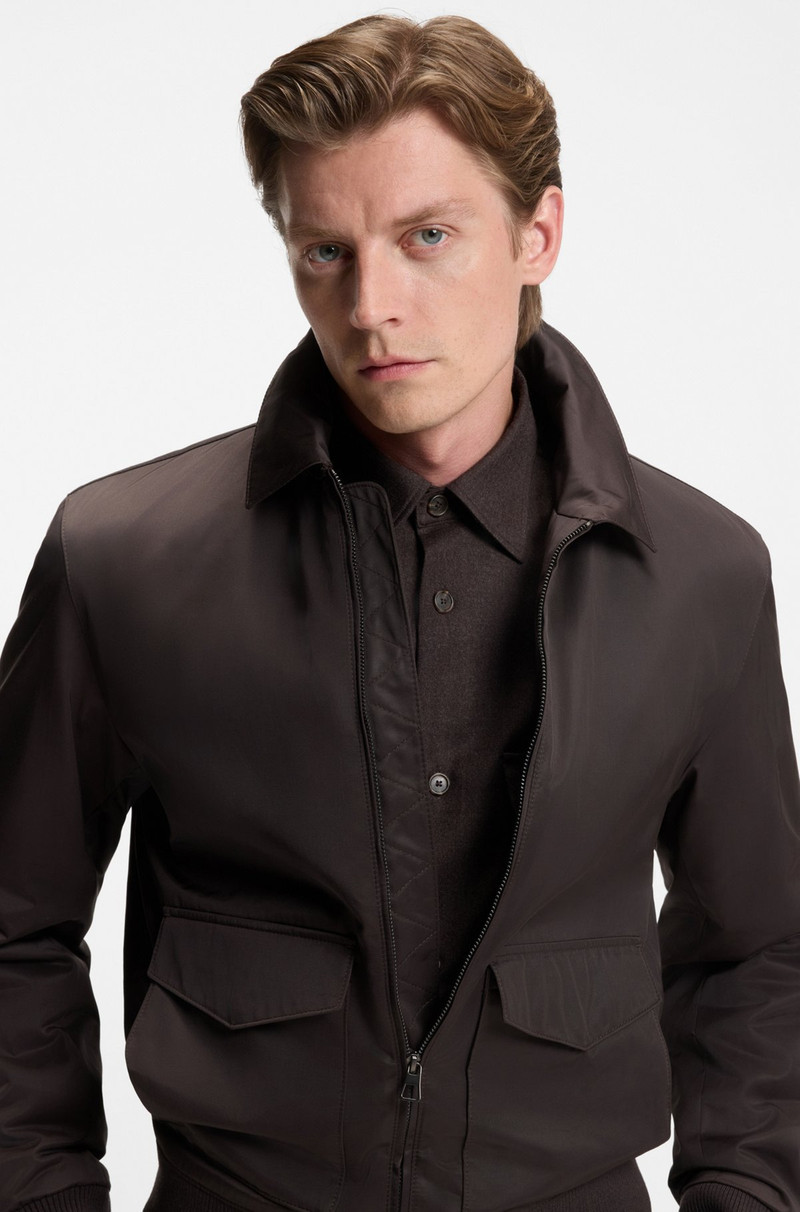 BECKHAM X BOSS JACKET IN WATER-REPELLENT TWILL 5