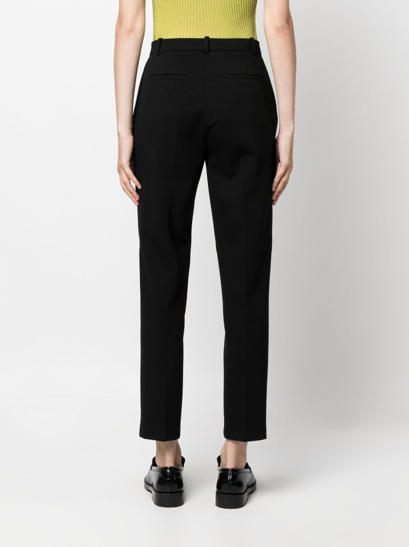 high-waisted cropped trousers 4