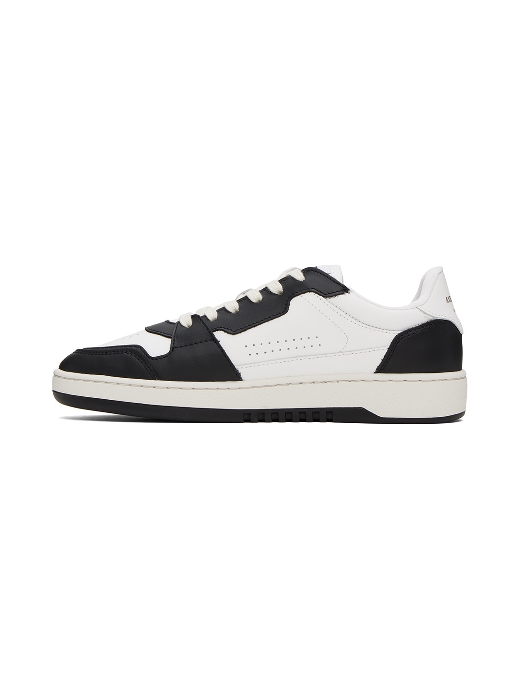 White & Black Dice Lo Sneaker - 3