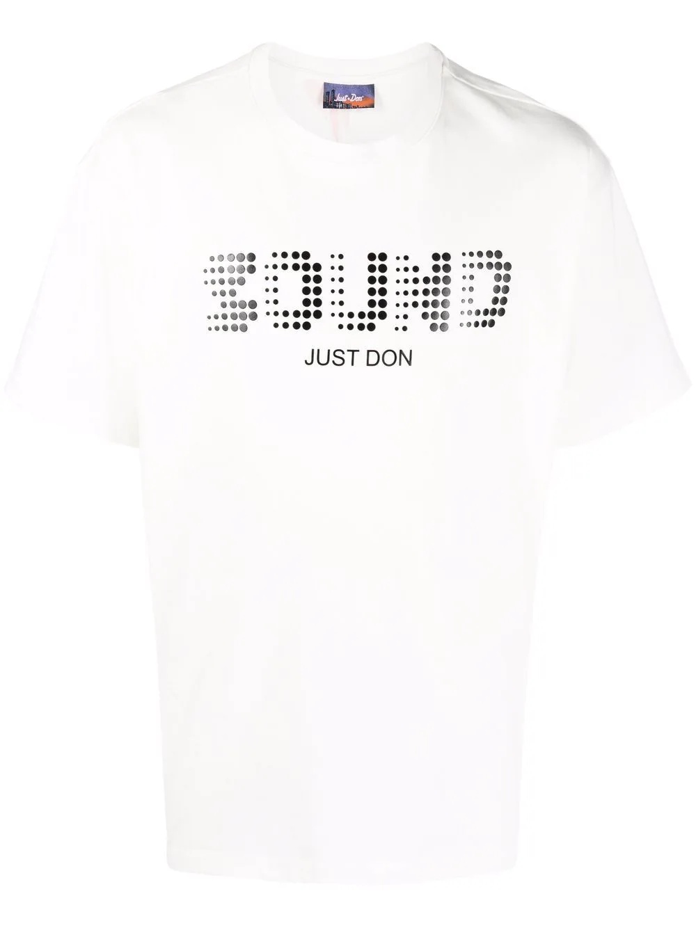 Sound-print short-sleeve T-shirt - 1