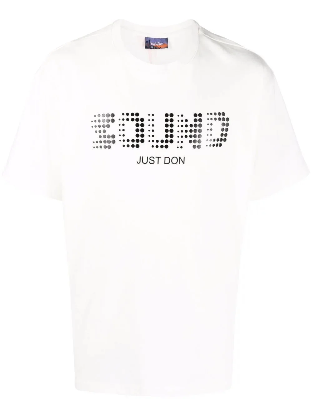 Sound-print short-sleeve T-shirt - 1