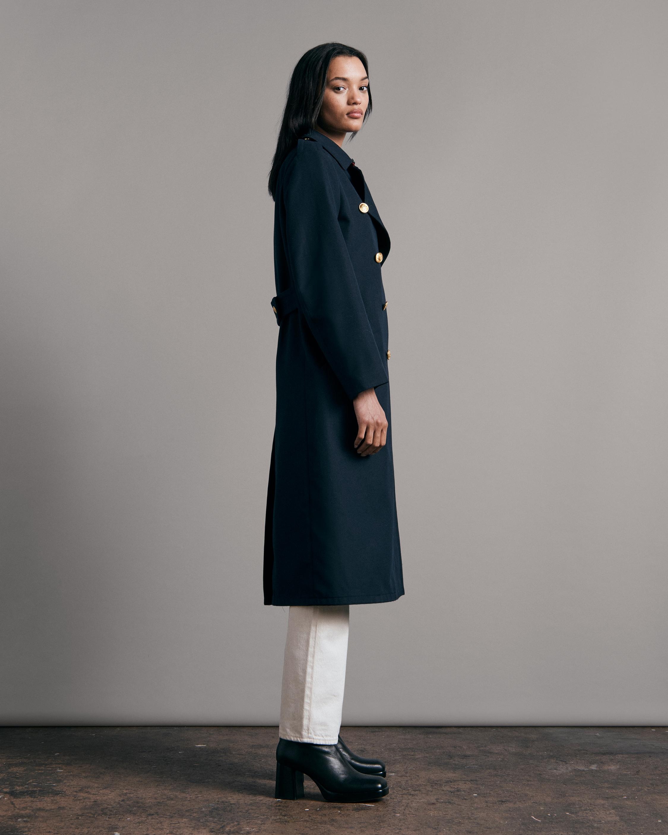 rag & bone Jackie Cotton Coat Classic Fit Coat