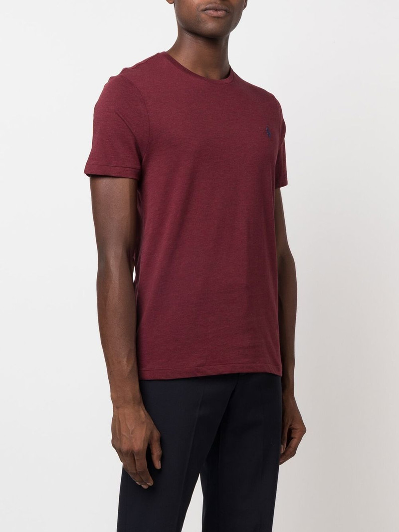 embroidered crew-neck T-shirt 3