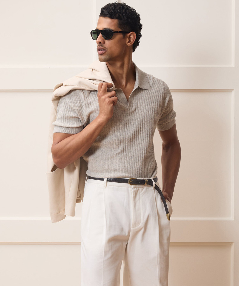 TODD SNYDER Tide Montauk Sweater Polo outlook