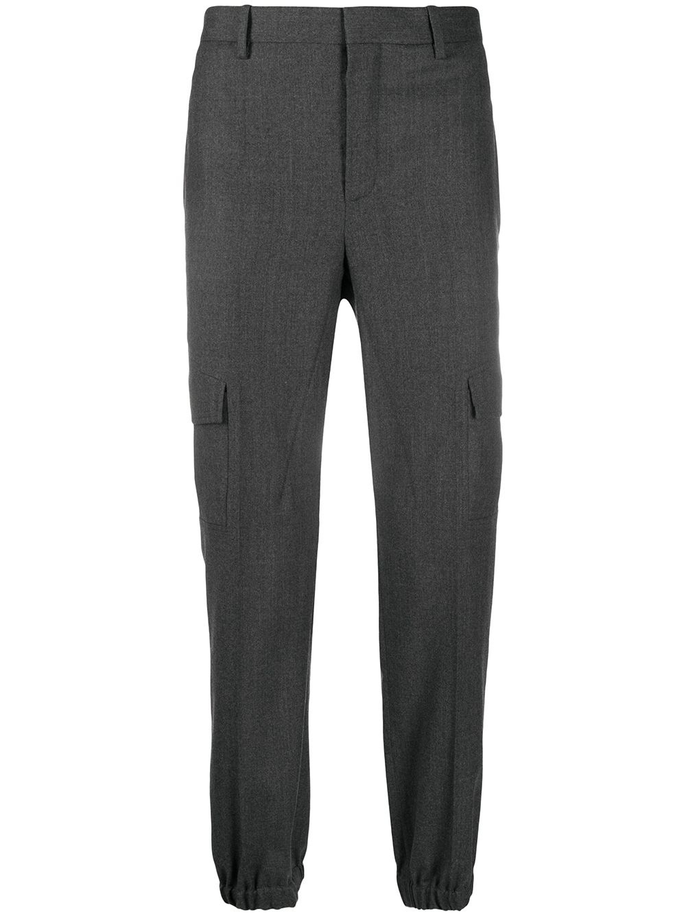 tapered tailored trousers - 1