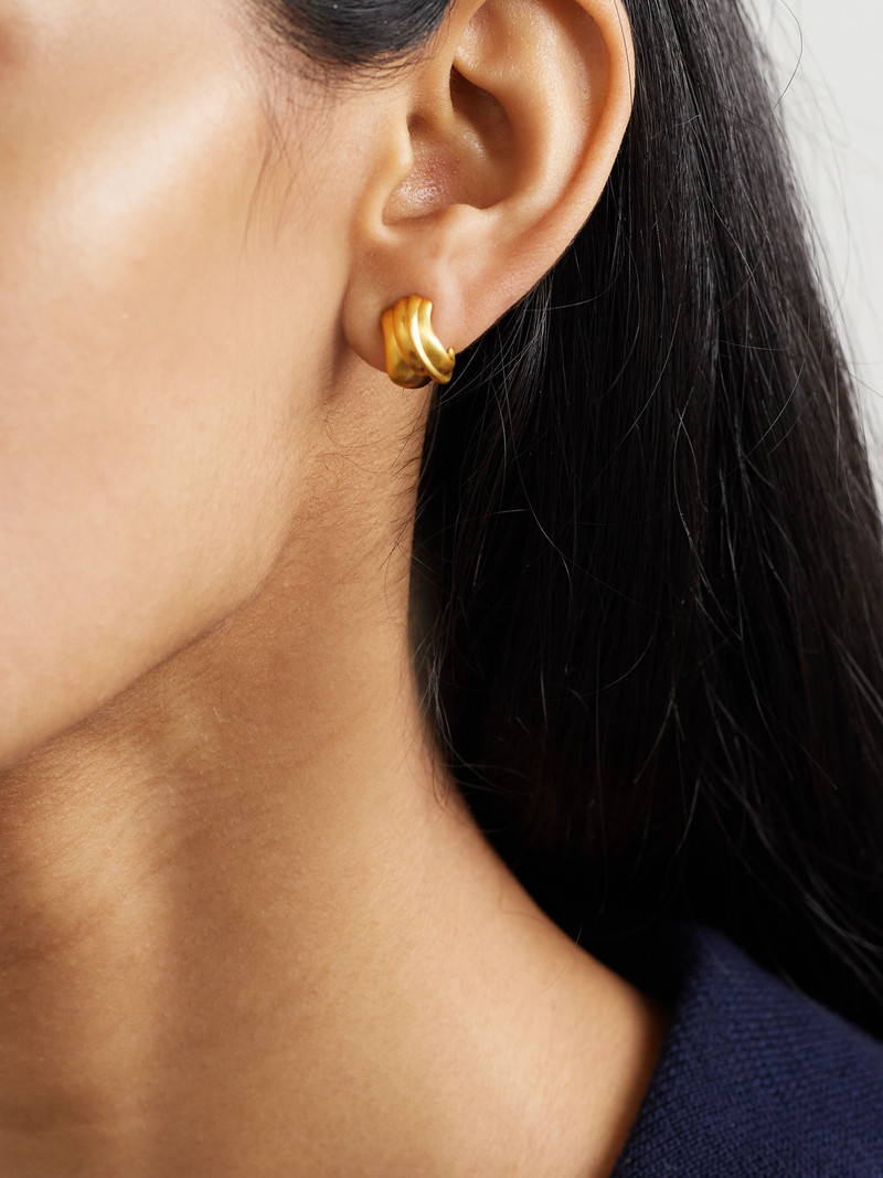 Completedworks Recycled Gold Vermeil Hoop Earrings outlook