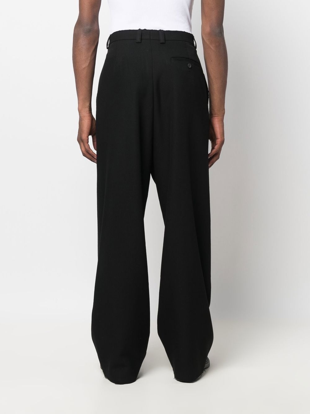 Worn Out wide-leg trousers - 4