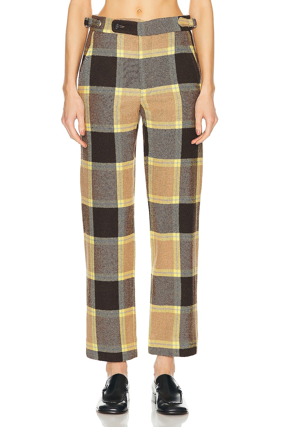 Charleston Plaid Trouser - 1