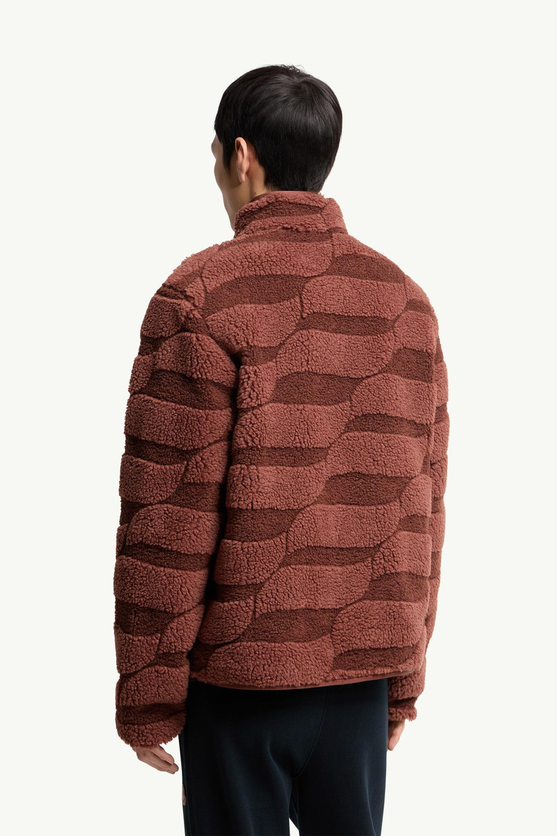 Teddy Jacquard Zip-Up Sweatshirt 5