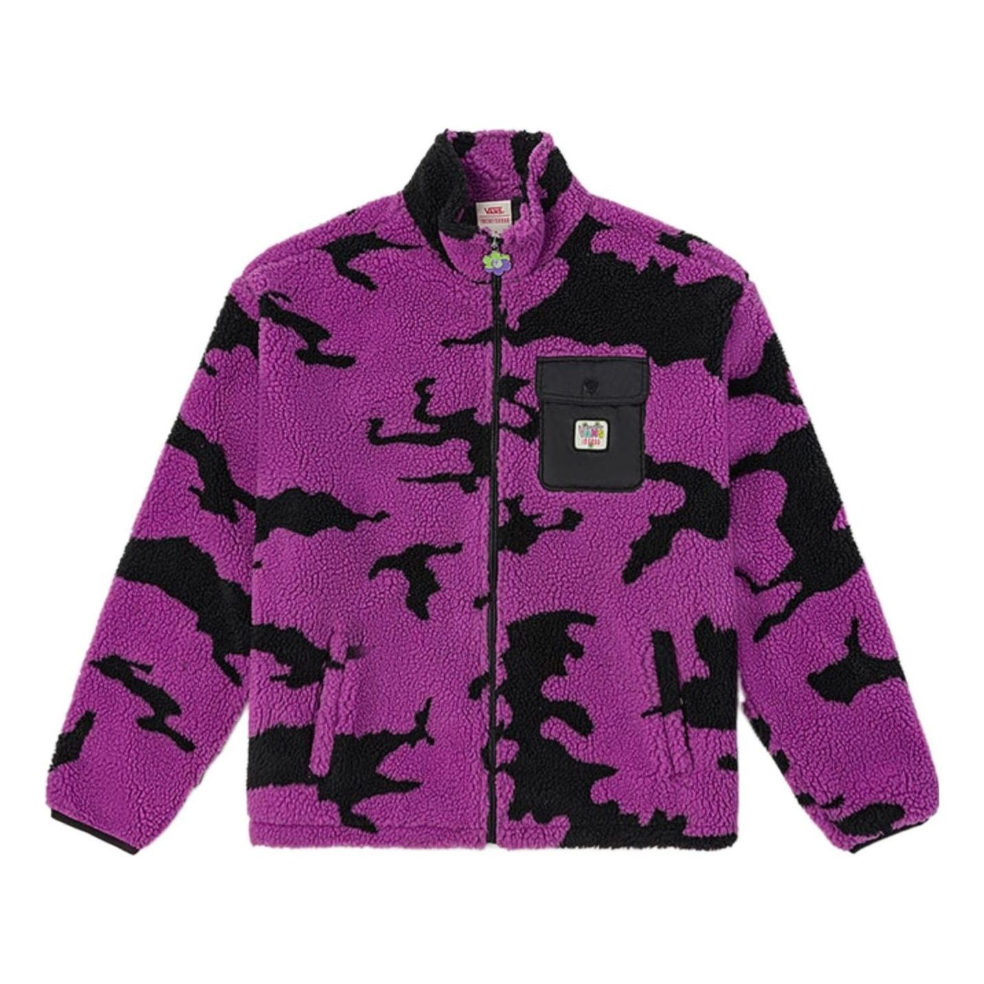 (WMNS) Vans X Ireneisgood Sherpa Jacket 'Purple' VN0007VM43F - 1