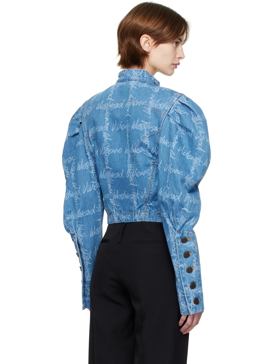 Blue Filli Denim Jacket - 3
