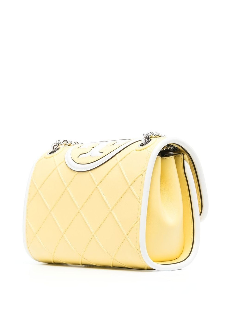 embossed and quilted cross-body bag 4