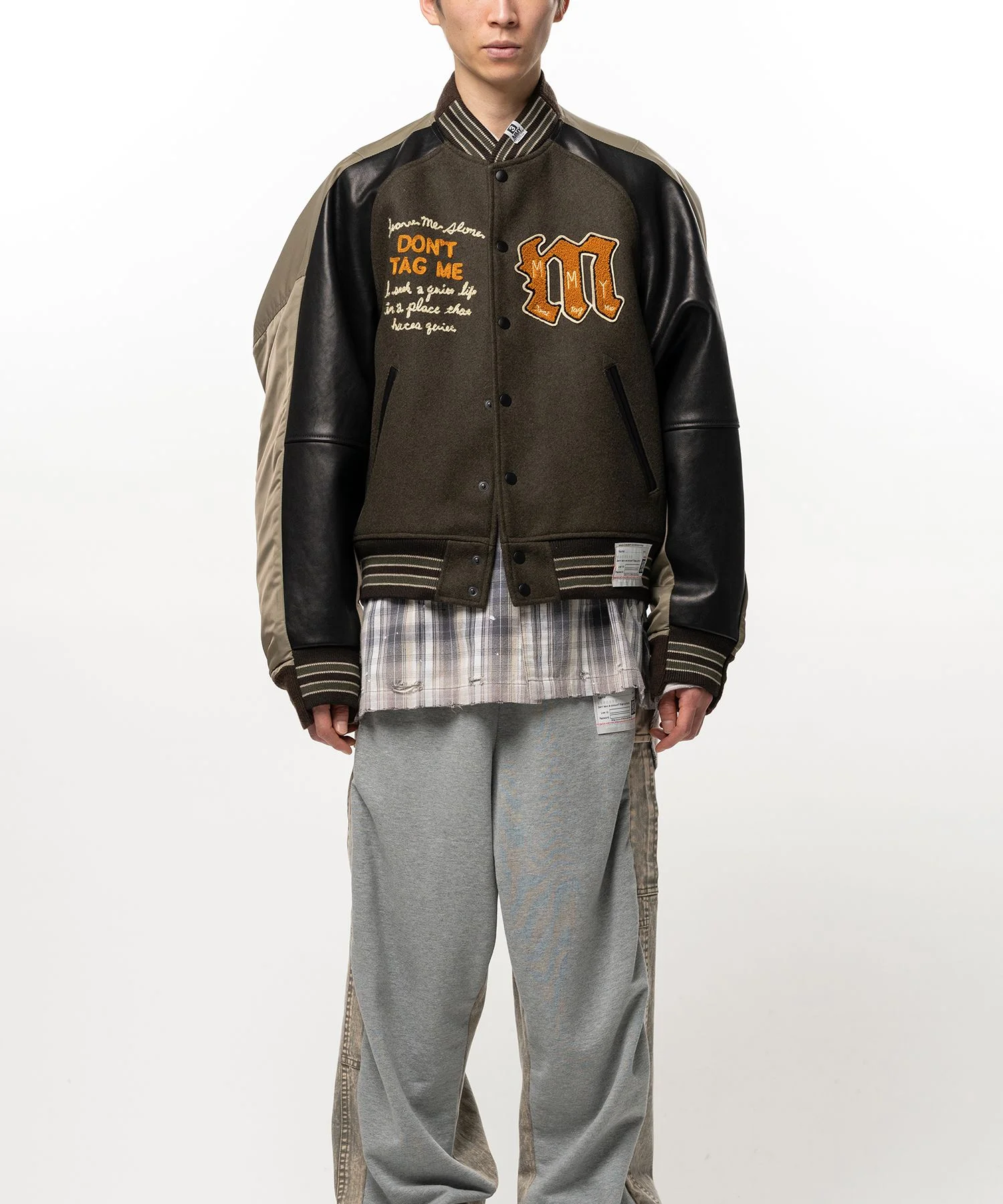 Front Back Combined Stadium Jacket - 1