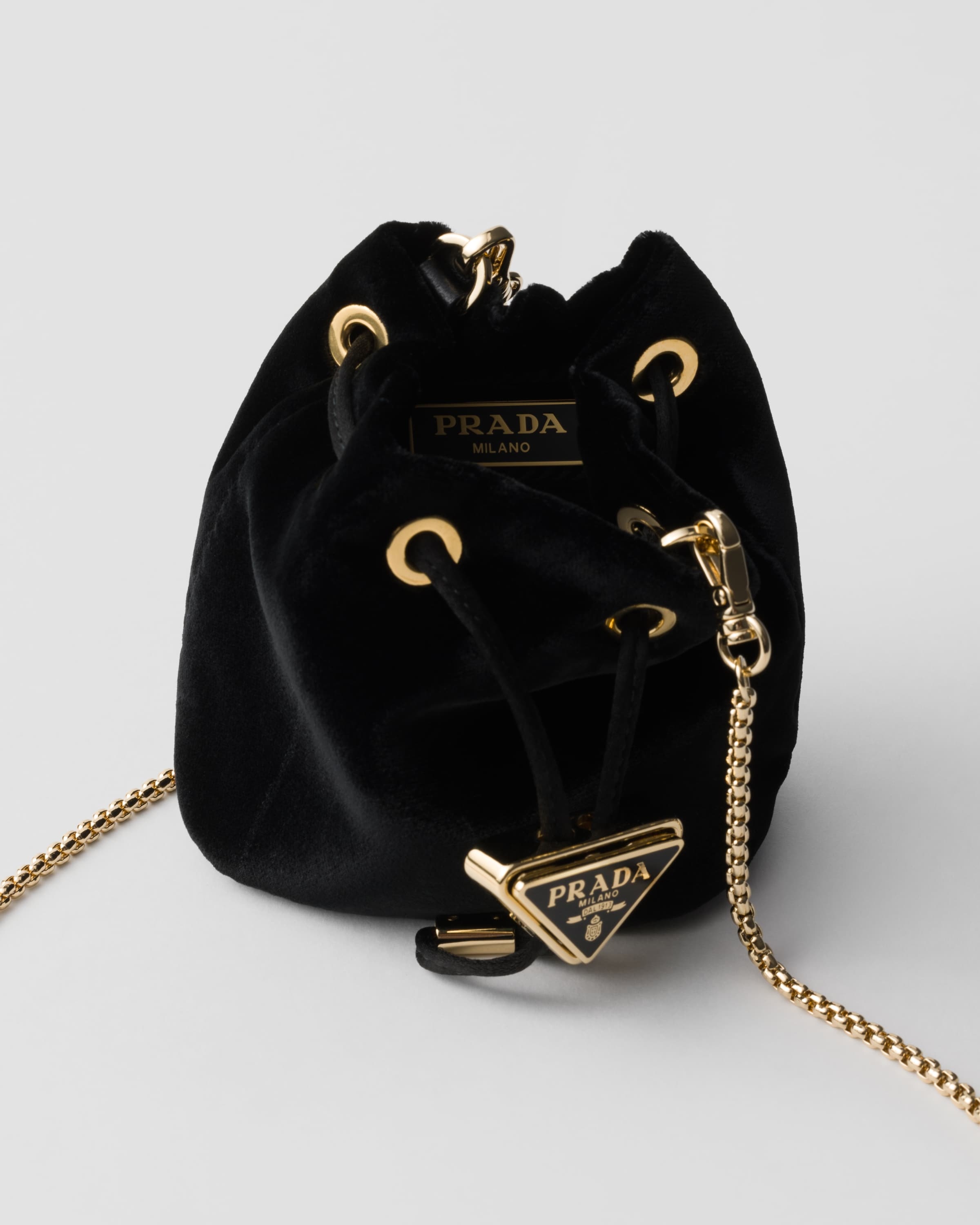 Velvet mini pouch - 4