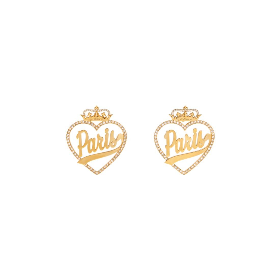 Paris Souvenir Enjoy Earrings in Gold - 3