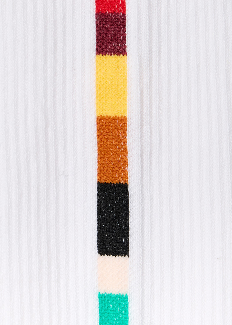 Paul Smith Paul Smith + Castore - White Technical Socks Two Pack outlook