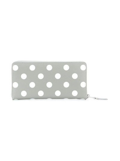 Comme Des Garçons polka dot zip wallet outlook