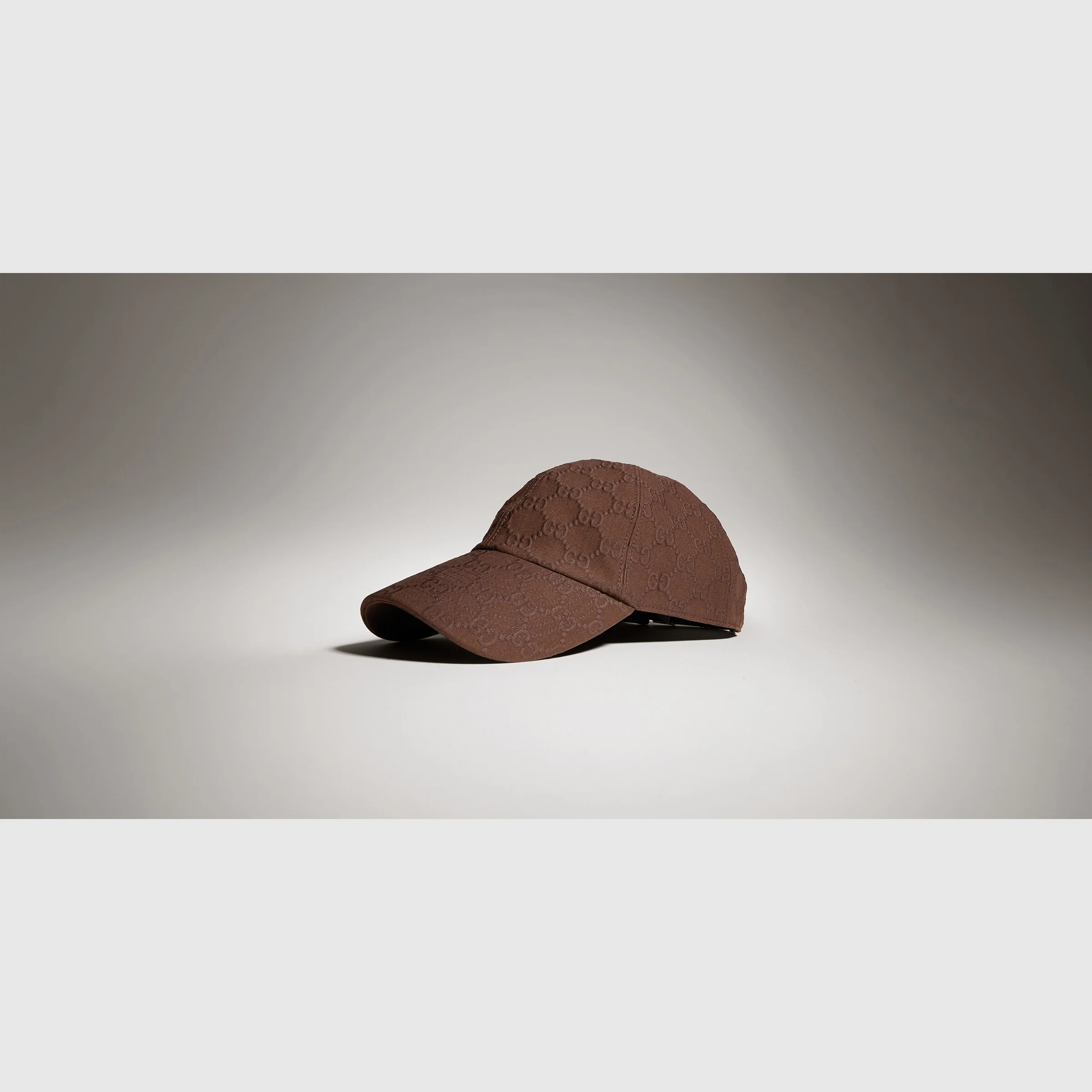 Embossed GG jersey baseball hat - 1