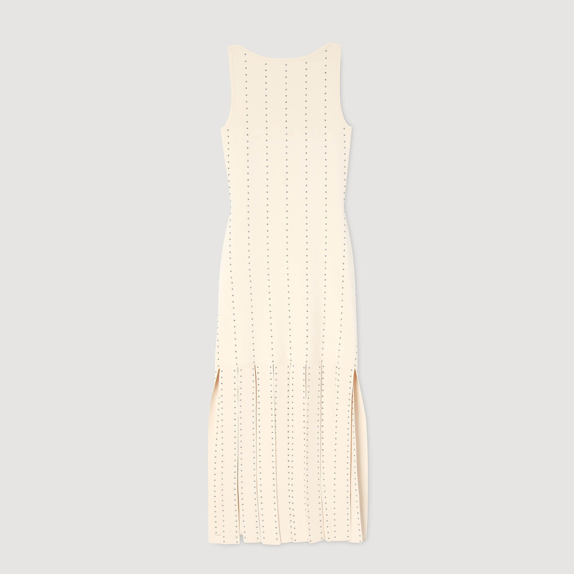 FRINGED KNIT MAXI DRESS - 6