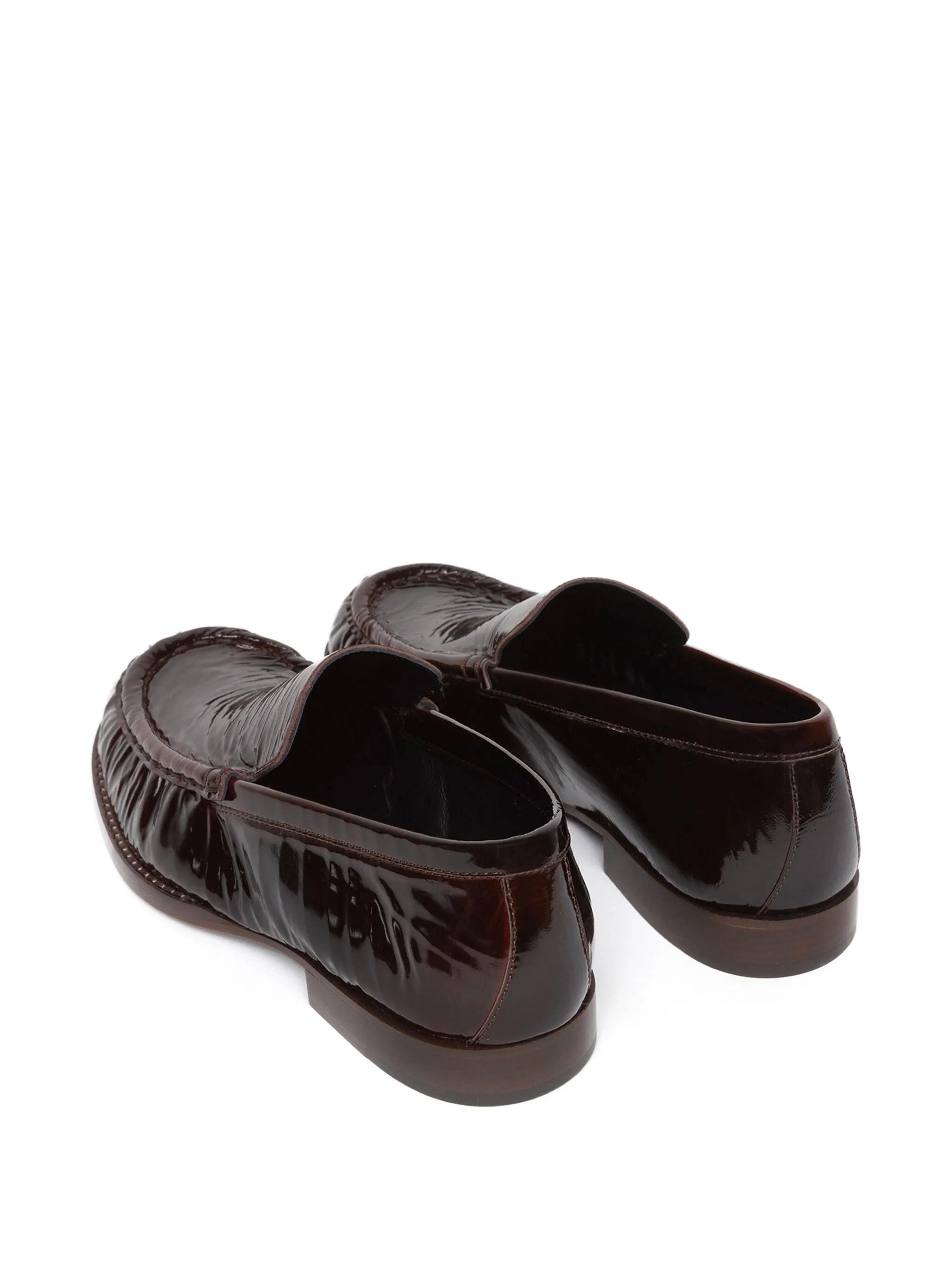 Dries Van Noten Patent-finish Leather Loafers - 2