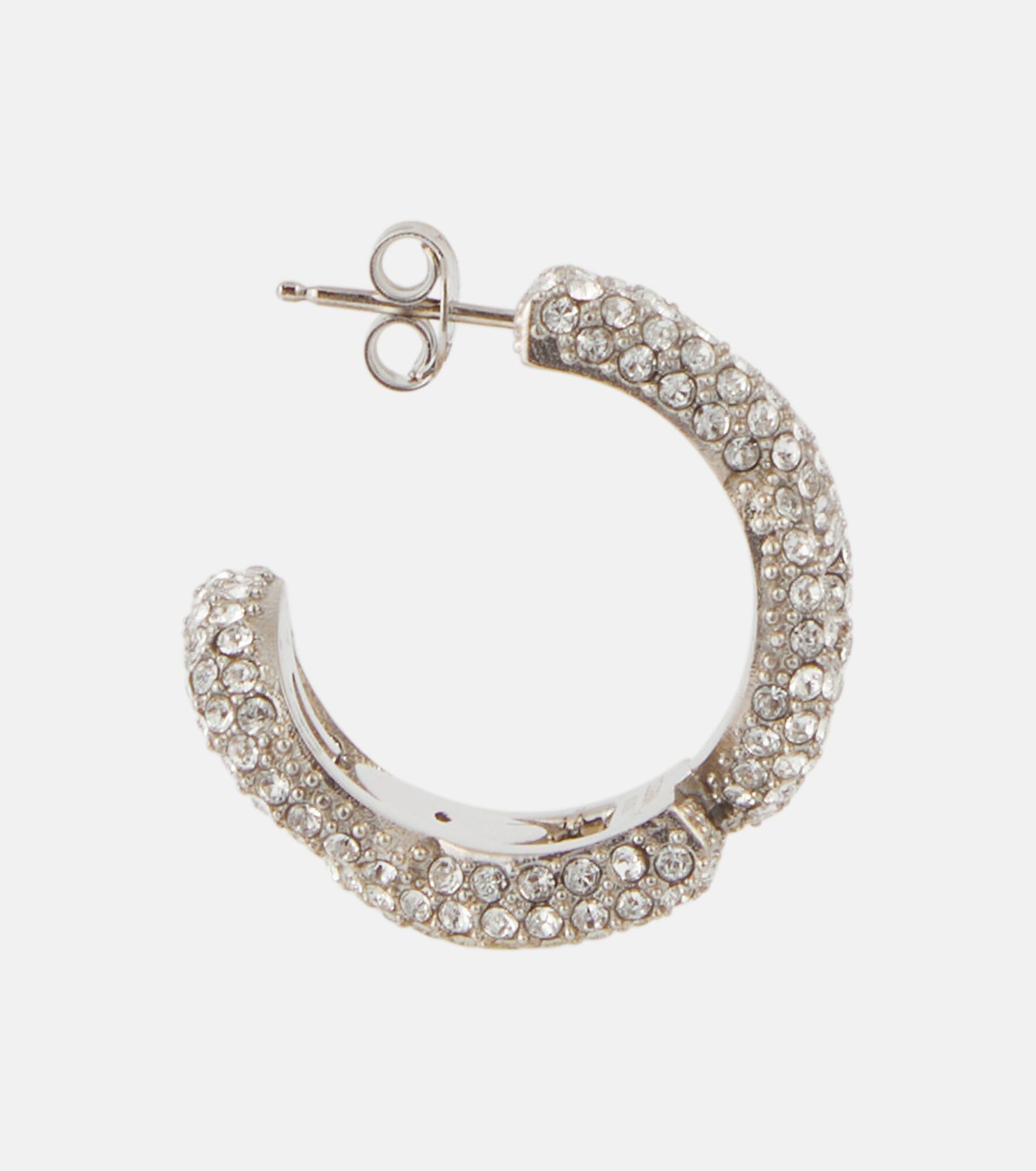 DG crystal-embellished hoop earrings - 2