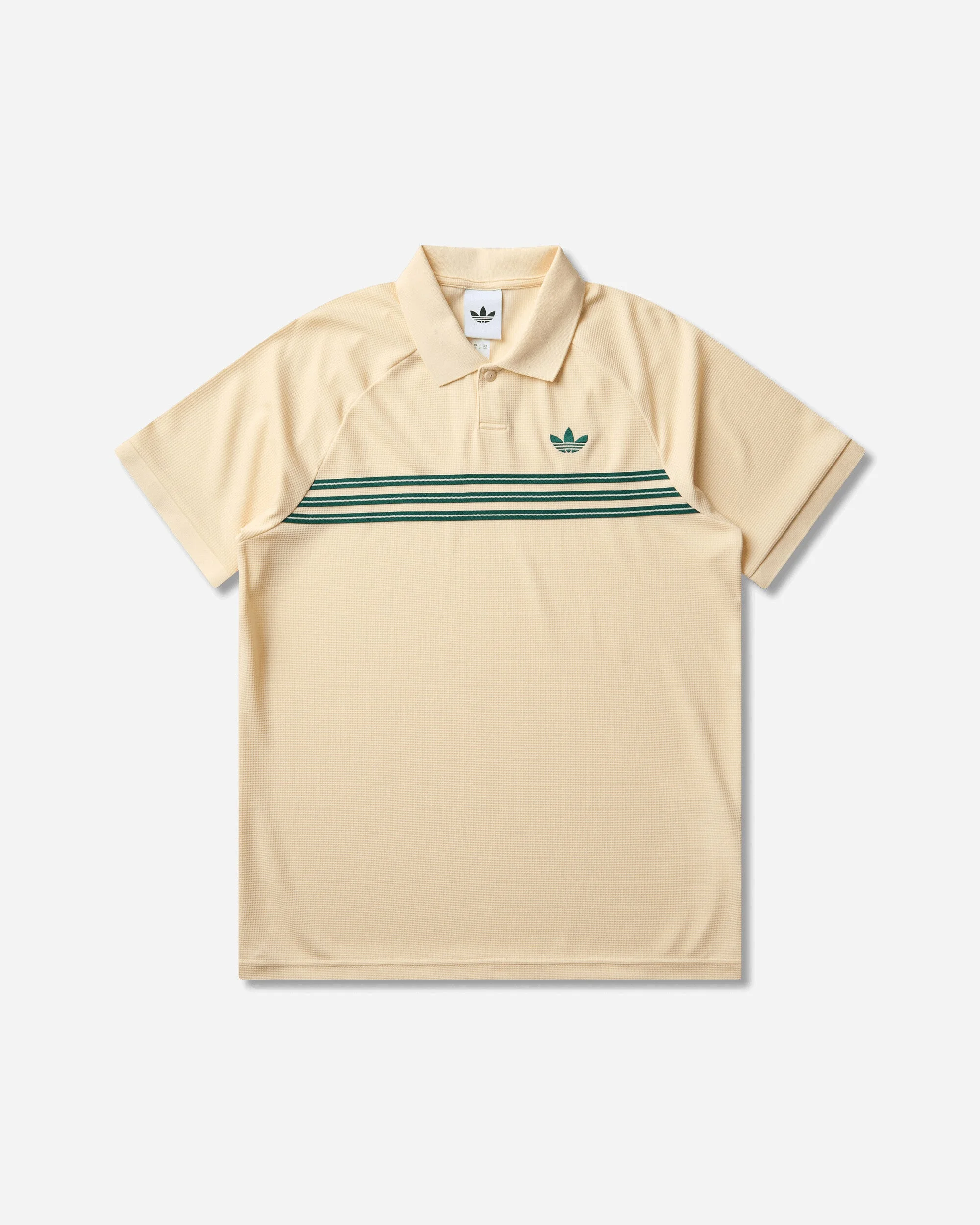 Men's Chest Stripes Polo Warm Vanilla - 1