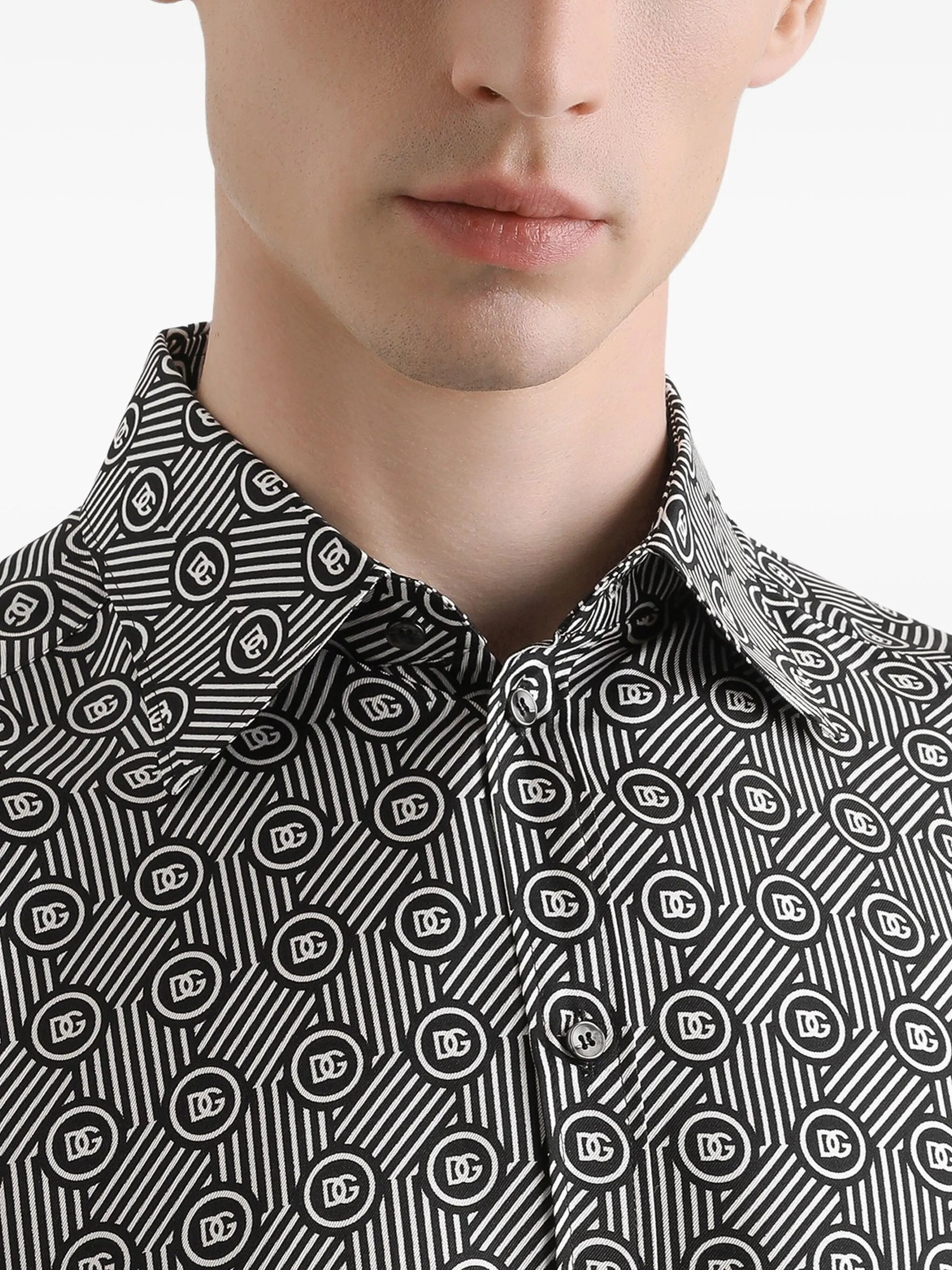 Dolce & Gabbana Geometric-print Shirt - 2