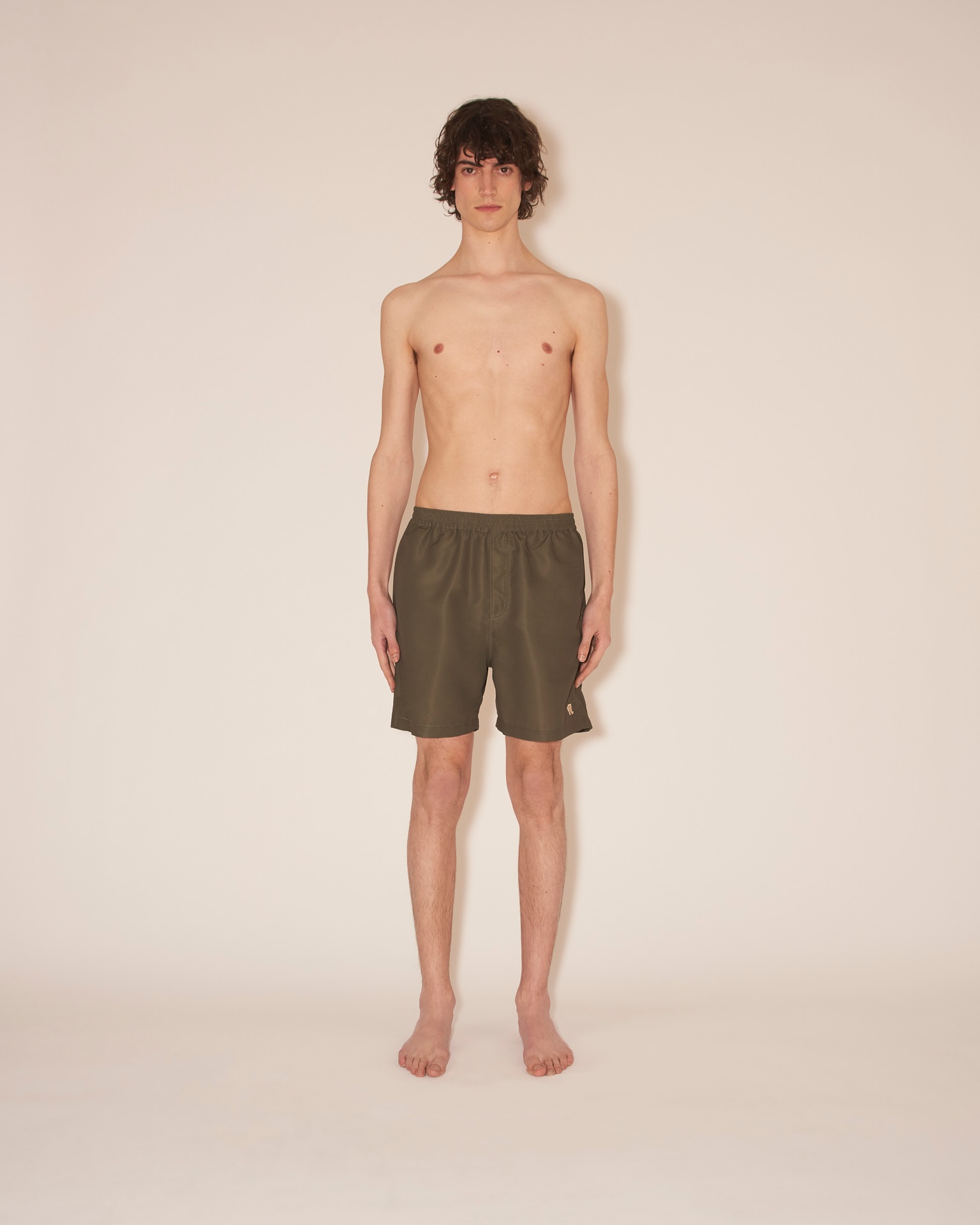 KENAN - Recycled polyester shorts - Khaki - 2
