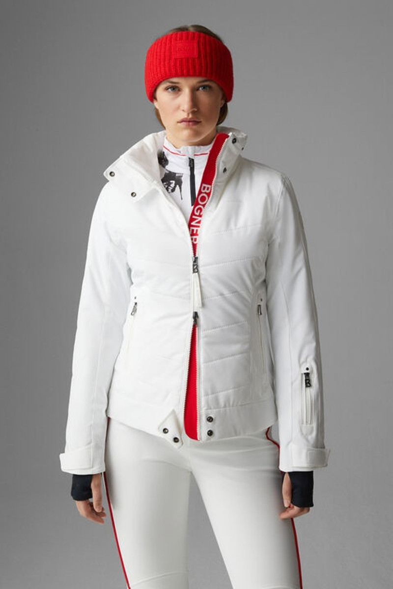 Macy ski jacket in White 2