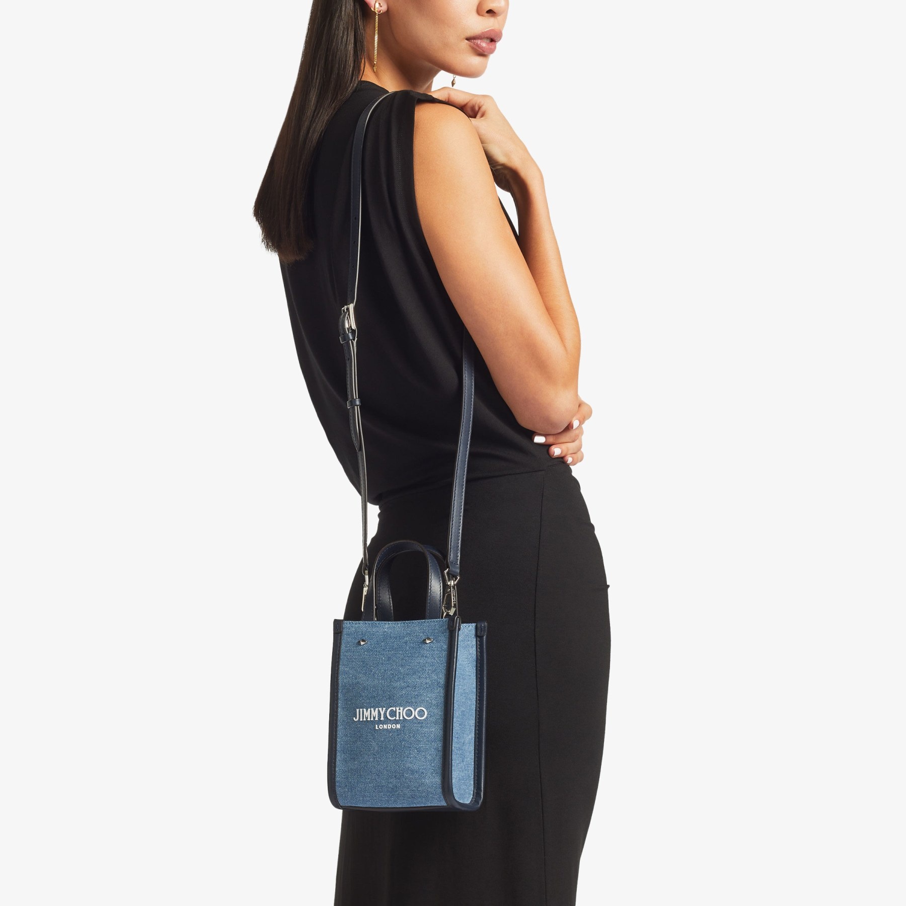 Mini North-south Tote
Washed Denim Mini Tote Bag - 2