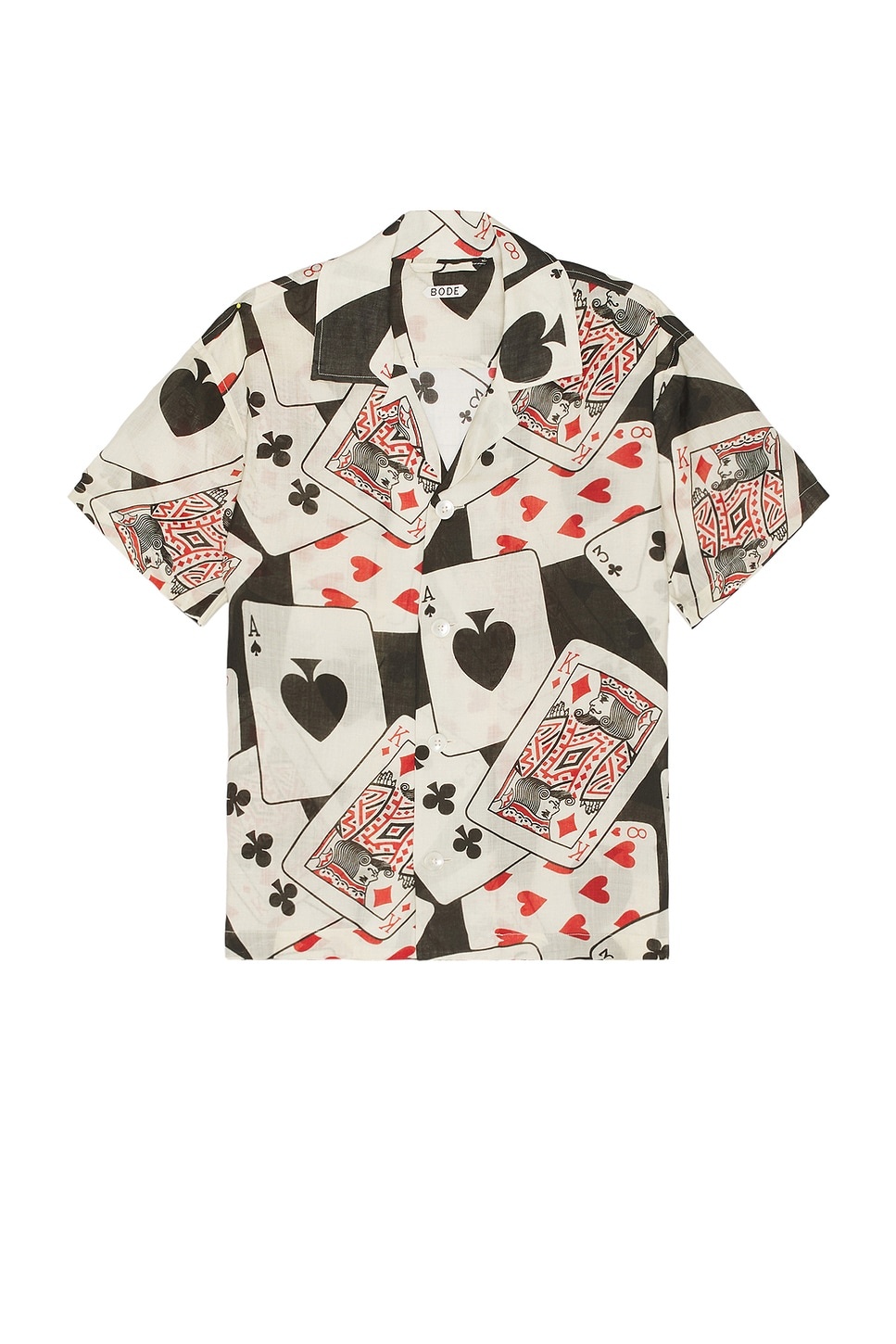 Ace Of Spaded Short Sleeve Shirt - 1