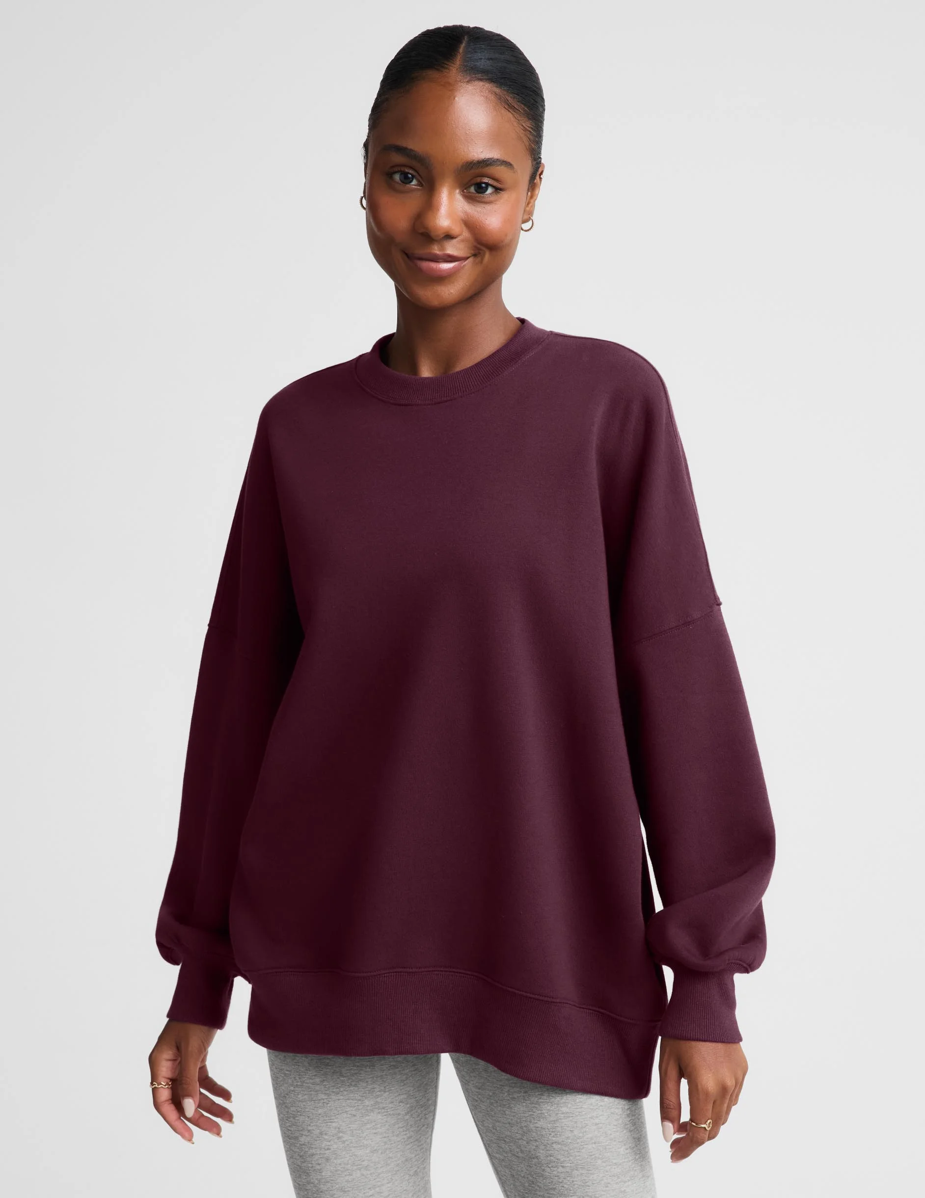 LuxeFleece 2.0™ Oversized Crewneck - 1