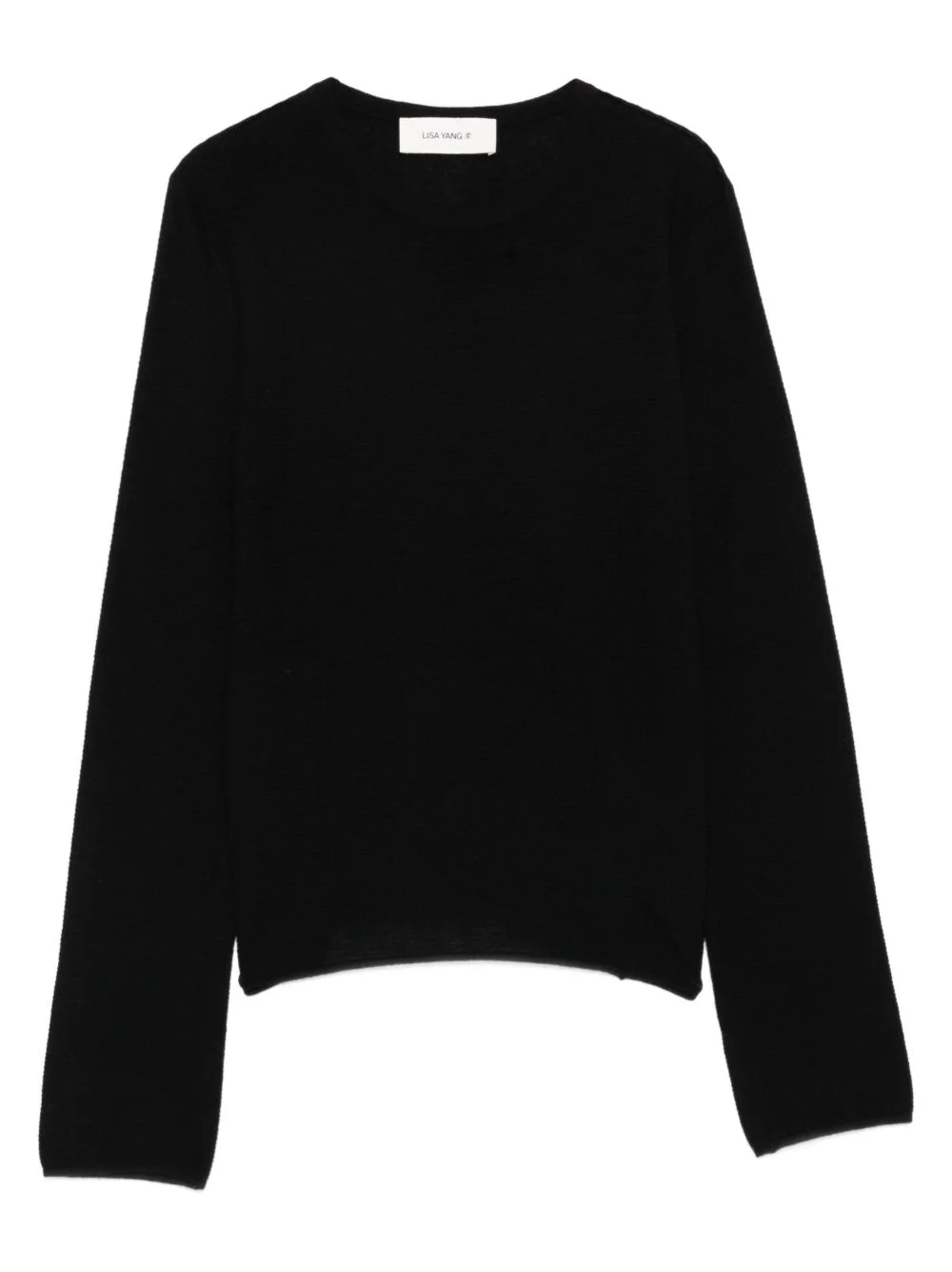 Georgie long-sleeve crew-neck top - 1