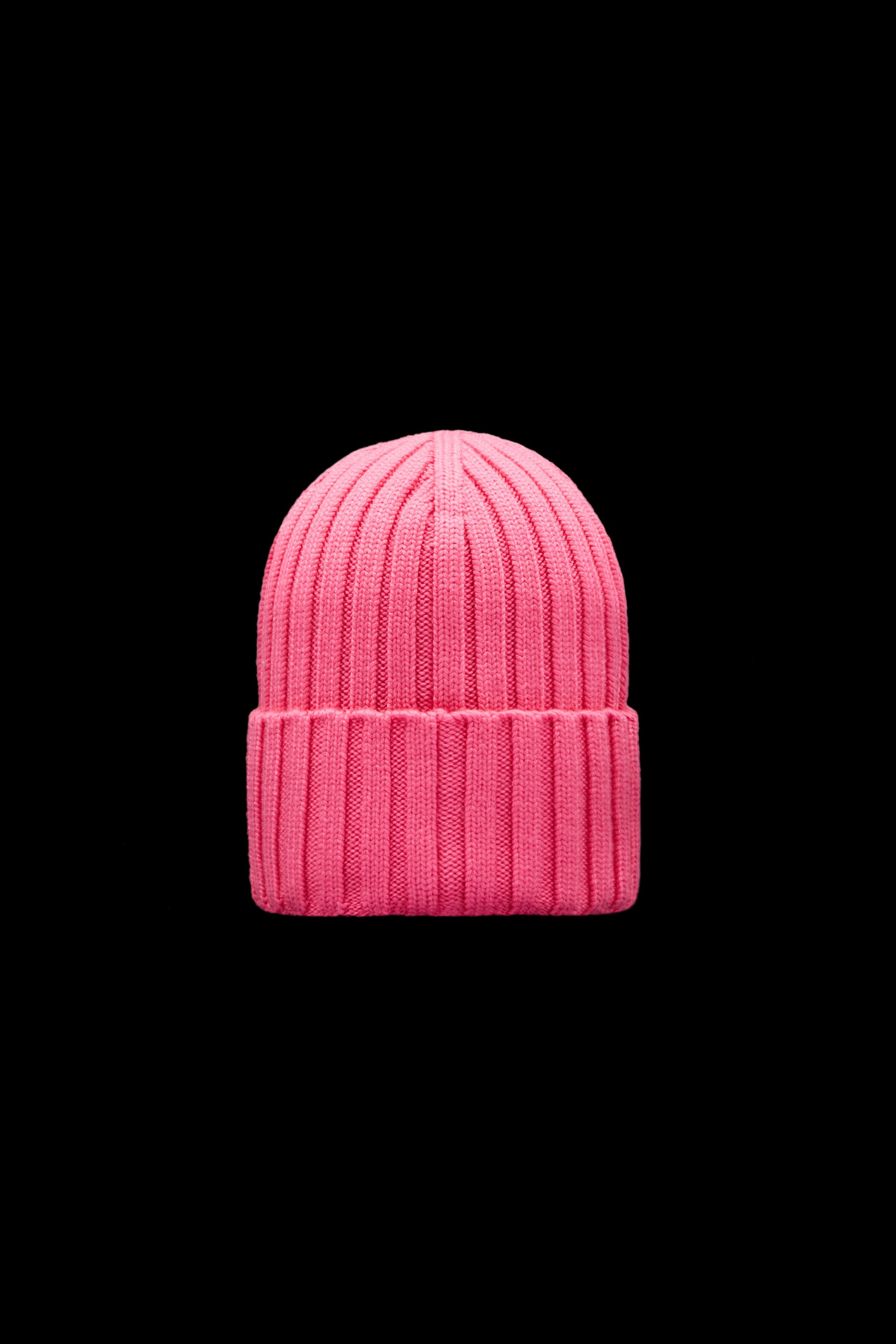 Ribbed Knit Wool Beanie - 4