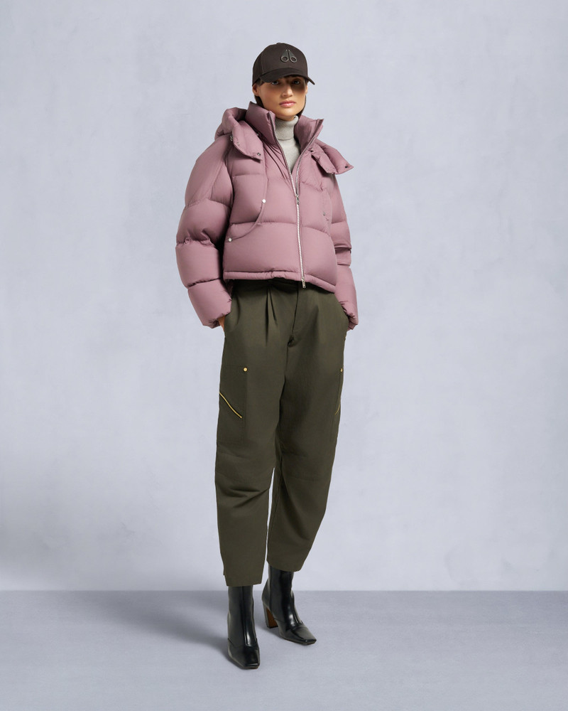 MOOSE KNUCKLES AKAI CROPPED PUFFER outlook