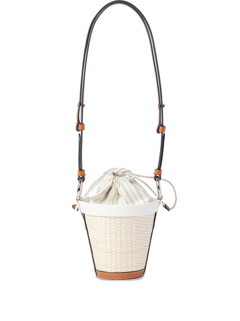 Fire woven bucket bag 1
