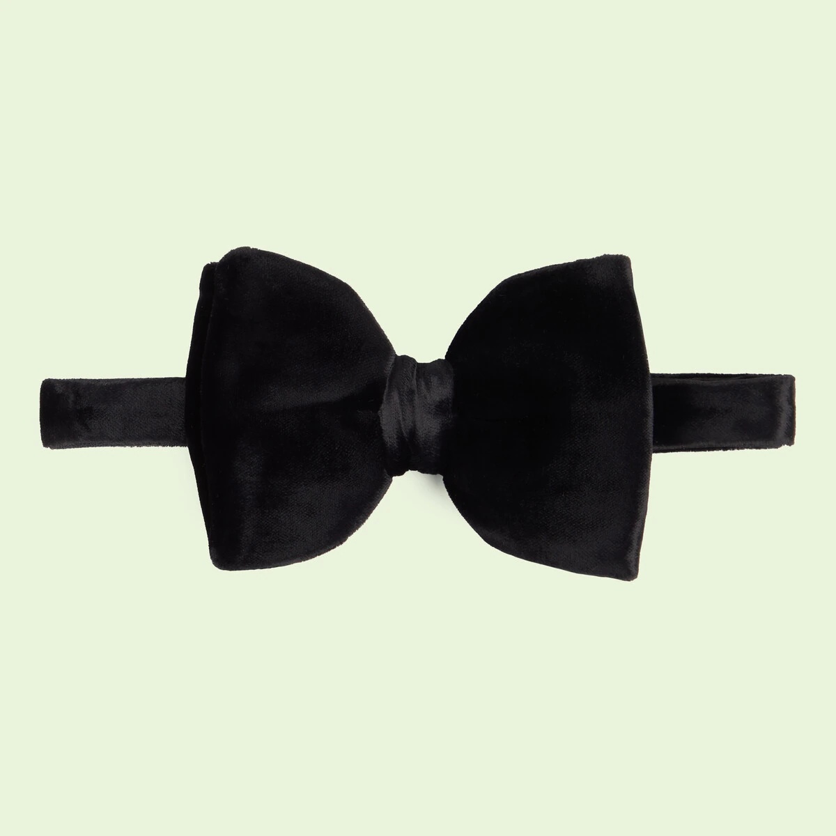 Viscose and silk blend bow tie - 1
